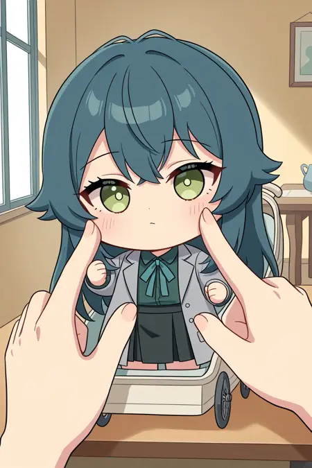 月村手毬 (手毬ぬい) Tsukimura Temari chibigurumi (meme)