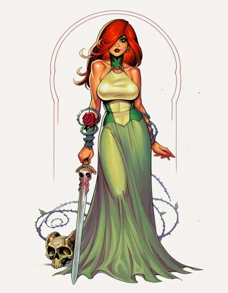 JM Linsner Style (Creator of the Dawn Comic Series)