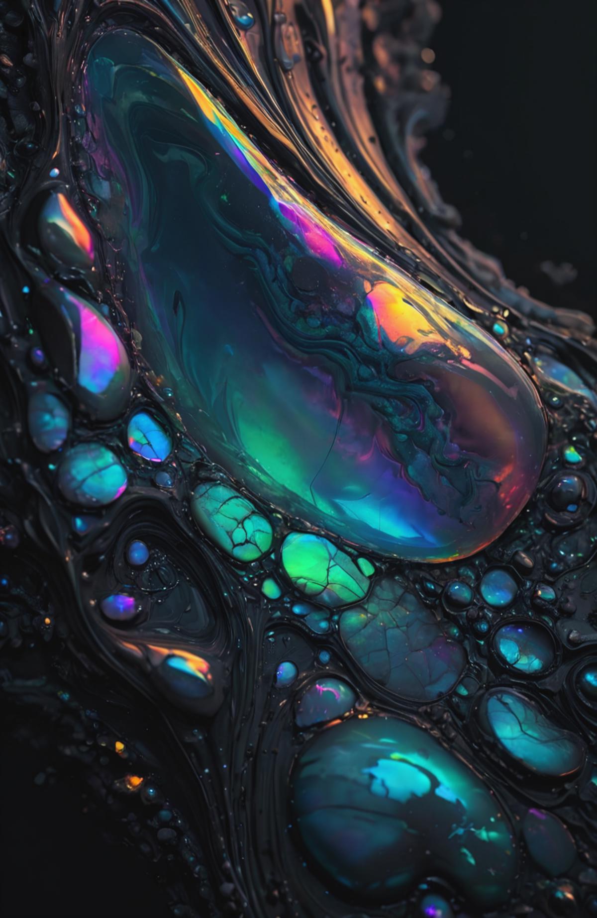 IOS_Iridescent opal style image by antinoice