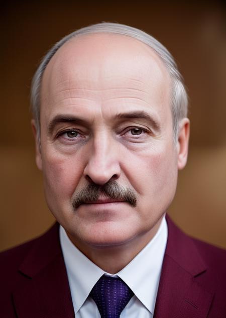 <lora:lukashenko:0.8>
High detail RAW color, (portrait of an man:1.4), receding hairline, standing in front of a wall , wearing a in formal dress, realism, cinematic lighting, serious eyes, textured skin, cold skin pores, 45 degree, hard light, gigapixel, pimples, 85mm, F/4