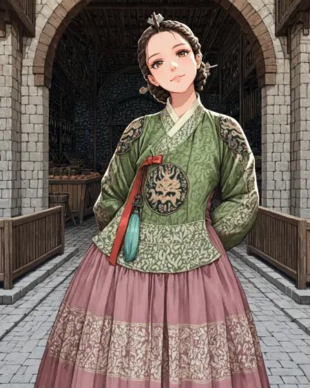 Dangui Hanbok - Joseon Era Korean Clothing