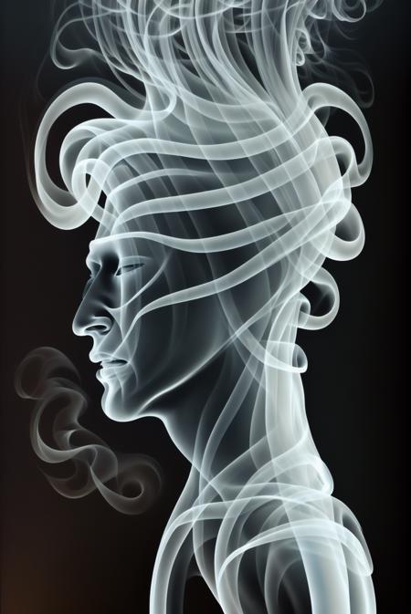 RAW photo,smoke painting , smoke looks like a white man, X-ray , masterpiece, ultra detailed, 1boy, legato, desert landscape, sunset,  ((hair over eye:1.3)),  looking at viewer,<lora:50_smoke looks like_1v5_512_0001BD5e_NR128NA128off-000002:0.82>best quality, masterpiece,black background,