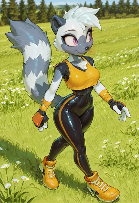 Tangle the Lemur (Sonic) - [Furry]