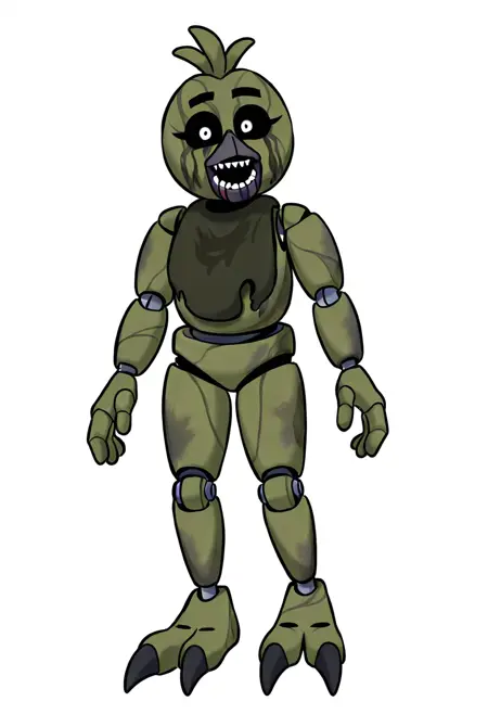 Phantom Chica (Five Nights at Freddy's/FNAF)