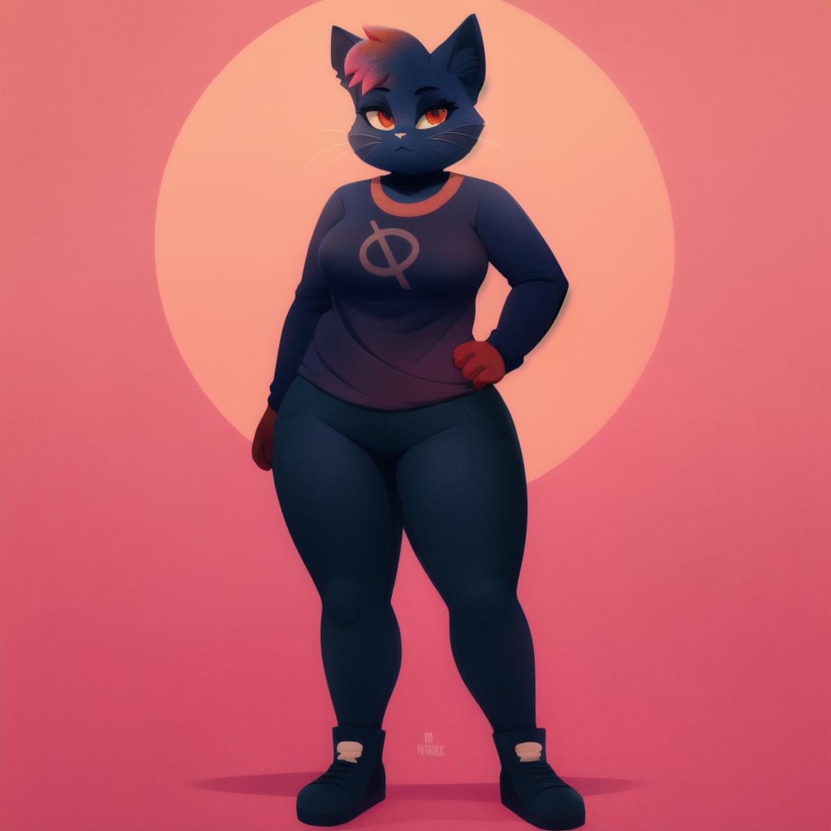 Mae Borowski (Night In The Woods) image by FauxAndCroe