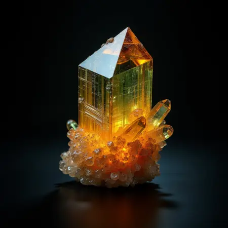 Tourmaline crystals DiM_G_M Flux