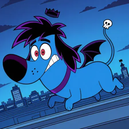 Anti-Sparky (the fairly oddparents) (Illustrious)