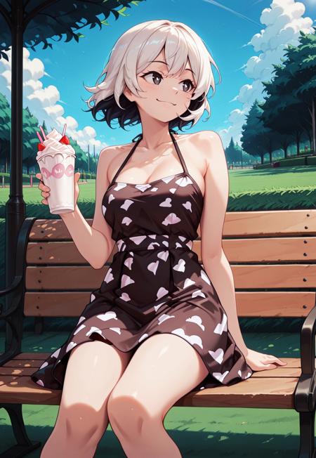 Inverted Cow Print pattern illustrious + pony illu0.1worse