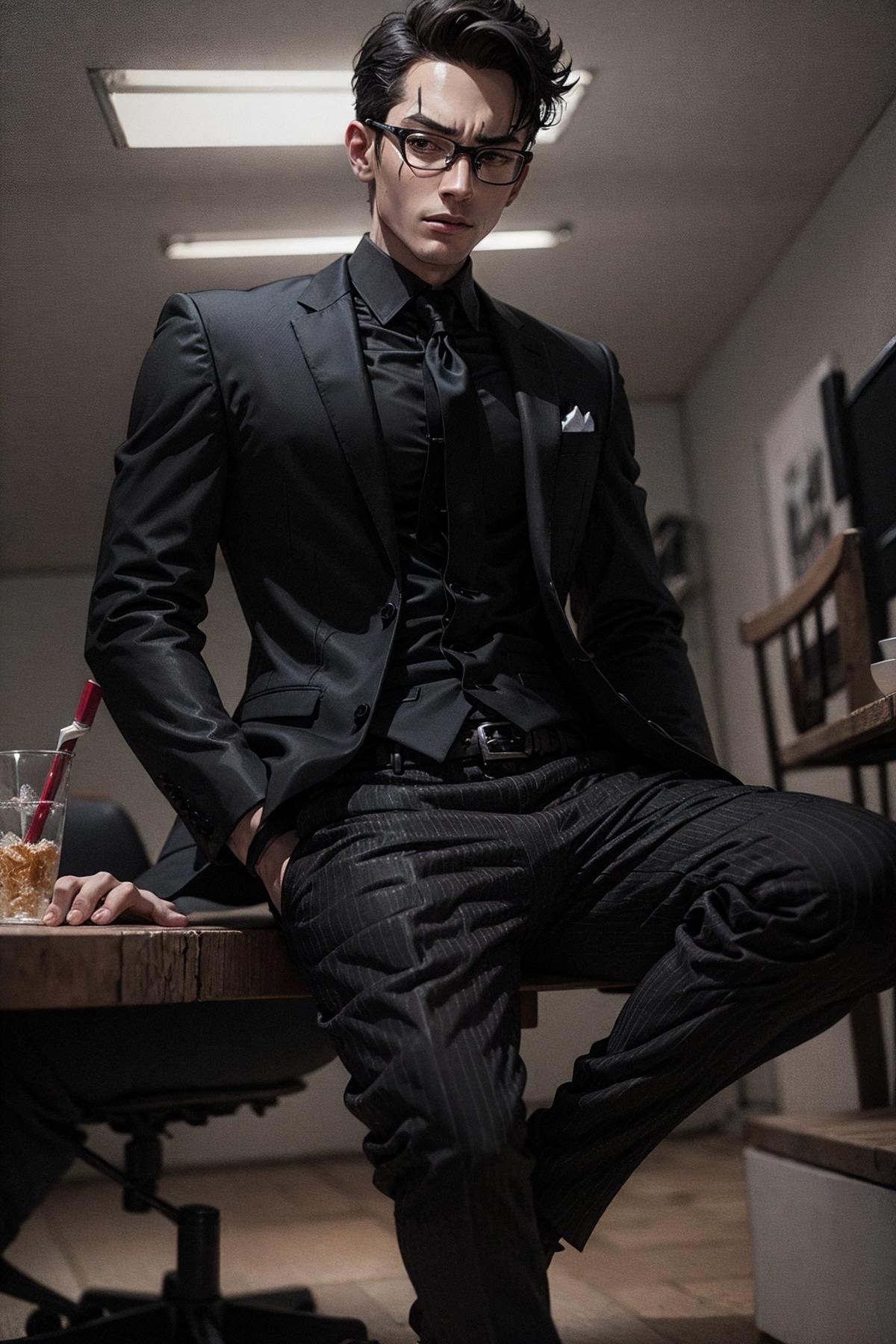 All Black Suit | Attire image by PotatCat