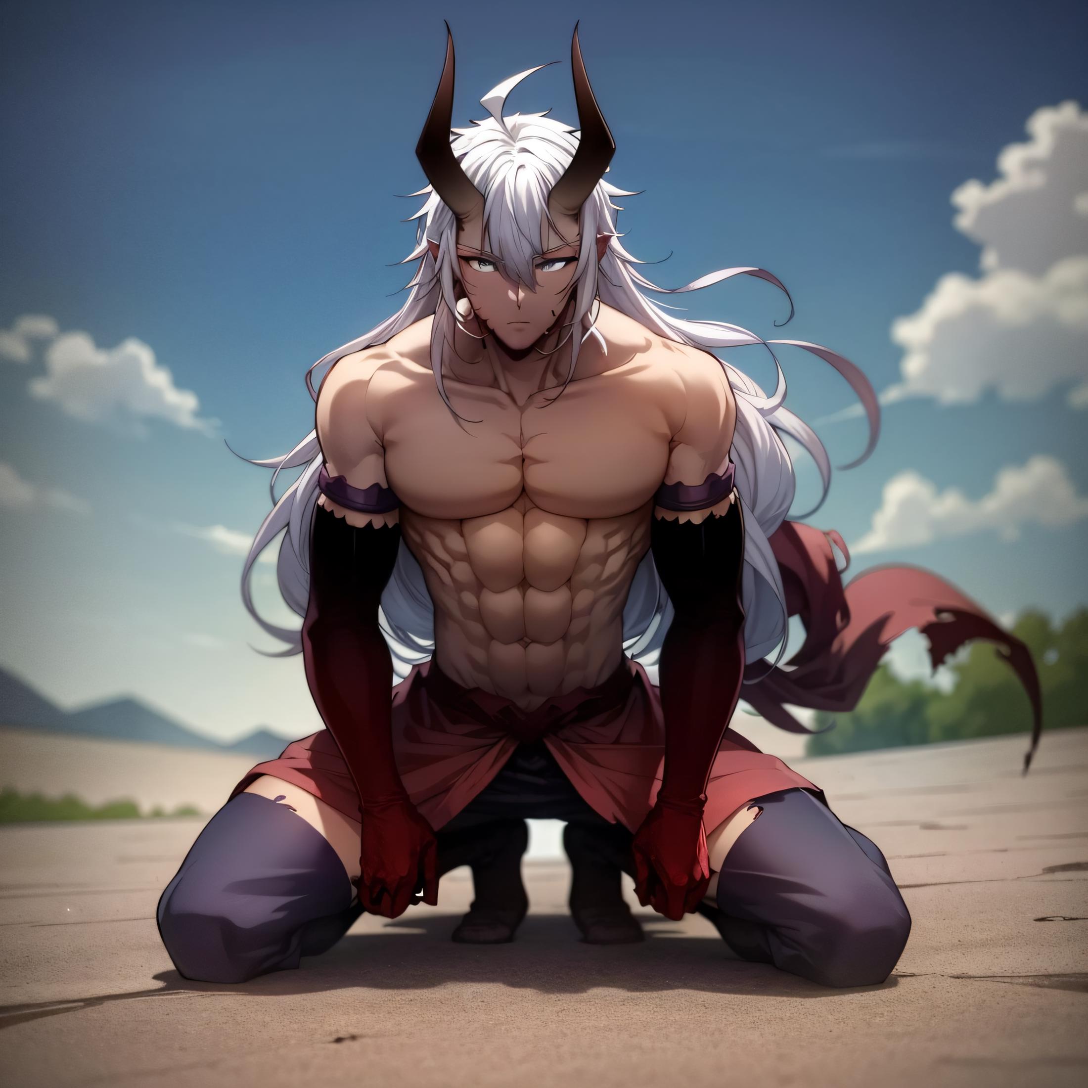 Chen Changan [ Demon God Form ] [  Invincible at the Start ] image by TheGooder