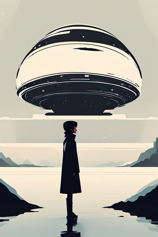 Minimalist Sci-Fi Dystopia image by martineschoyez