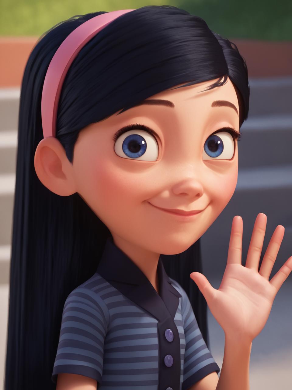 Violet Parr (Illana The Incredibles) v2 0 Stable Diffusion LoRA