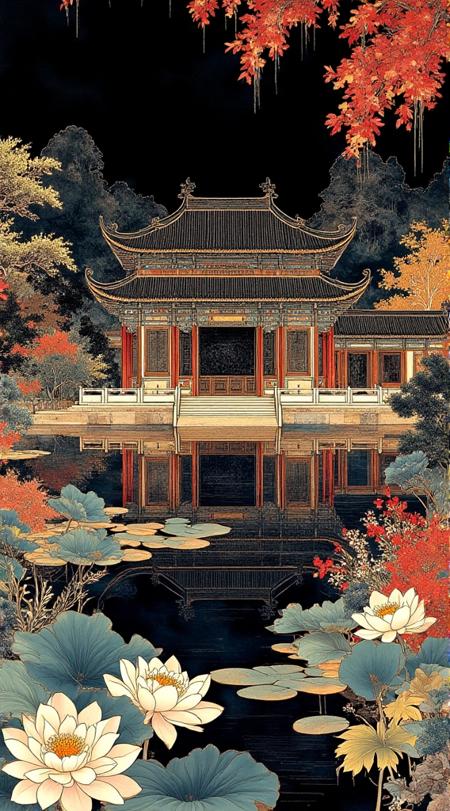 E_Chinese - Style Architecture_Ancient Architecture Scene Generation v1.0