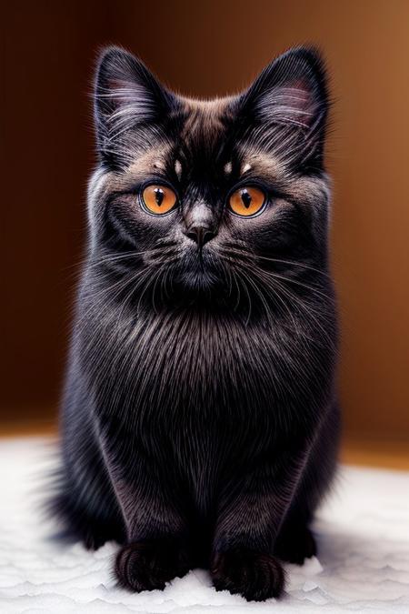 beautiful, ((masterpiece, best quality, intricate details:1.2)), colorful persian cat on a snowy day, highres, realistic, UHD, sharp focus, mesmerizing, ultra detailed, high texture resolution, ((breathtaking)), photorealistic, 64k, crisp colors, 32 bit colors, dynamic angle, dynamic light, digital drawing, concept art, amazing composition
