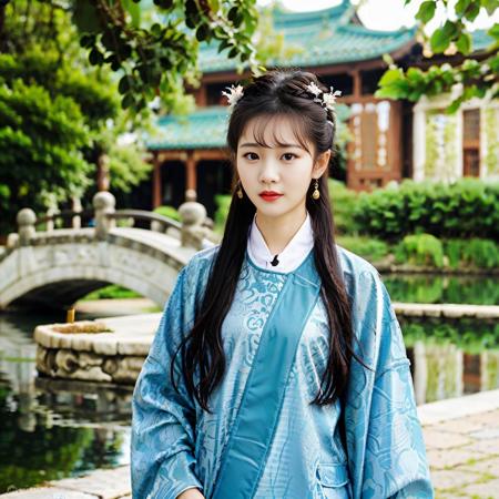 gongqiao, 1girl, hanfu, <lora:mingStyle8:0.6>