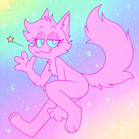 Pink Wolf / Soft Fuzzy Man (Illustrious + Pony)