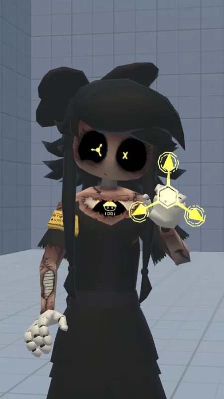 Low poly Cynessa (Murder Drones)