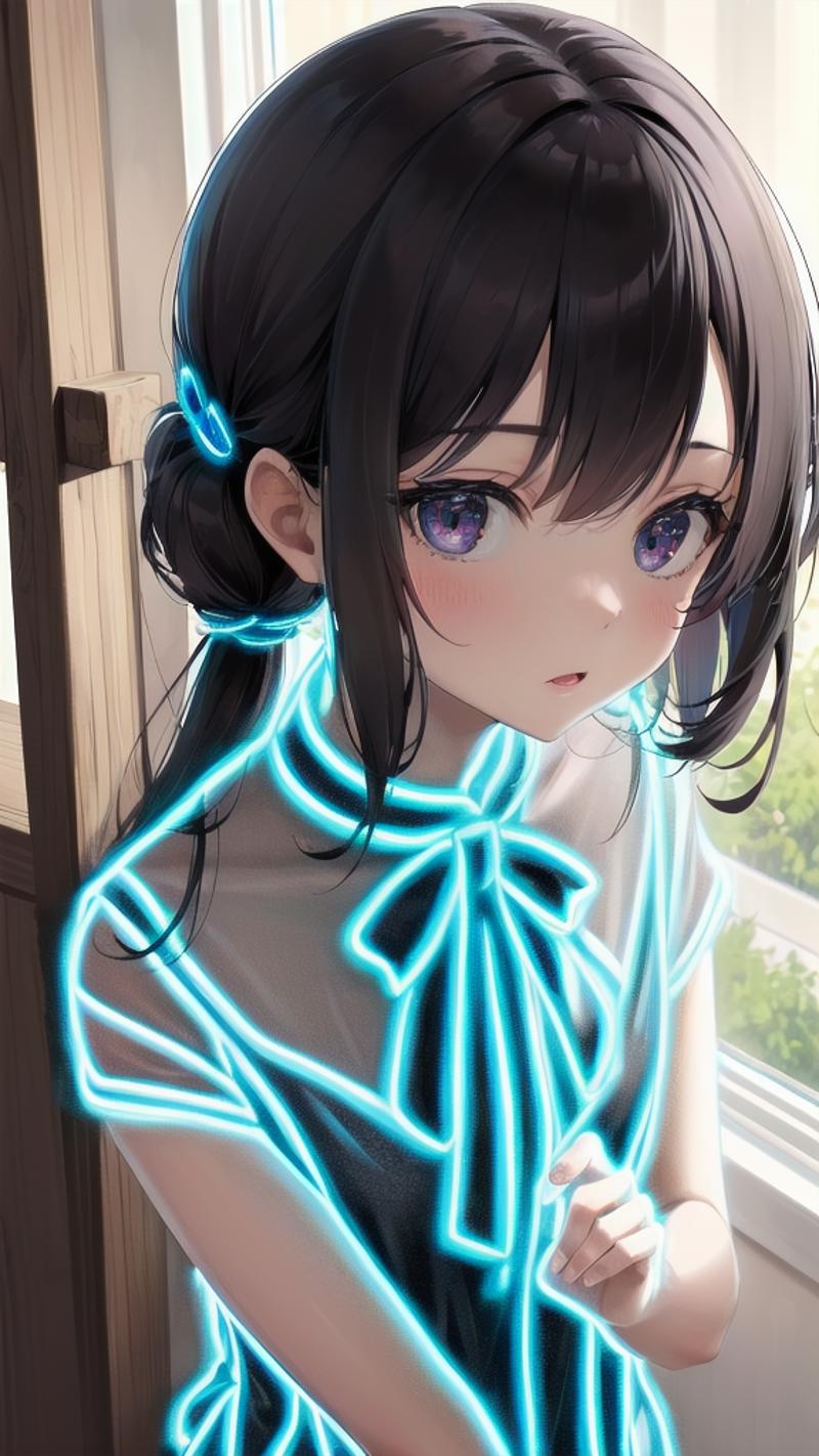 neon lights clothes image by KimTarou