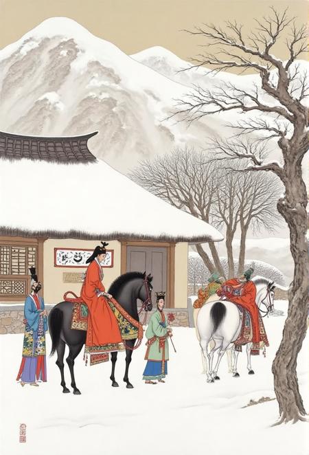 DE_Chinese Style Meticulous Painting_Ancient Scene Generation v1.0