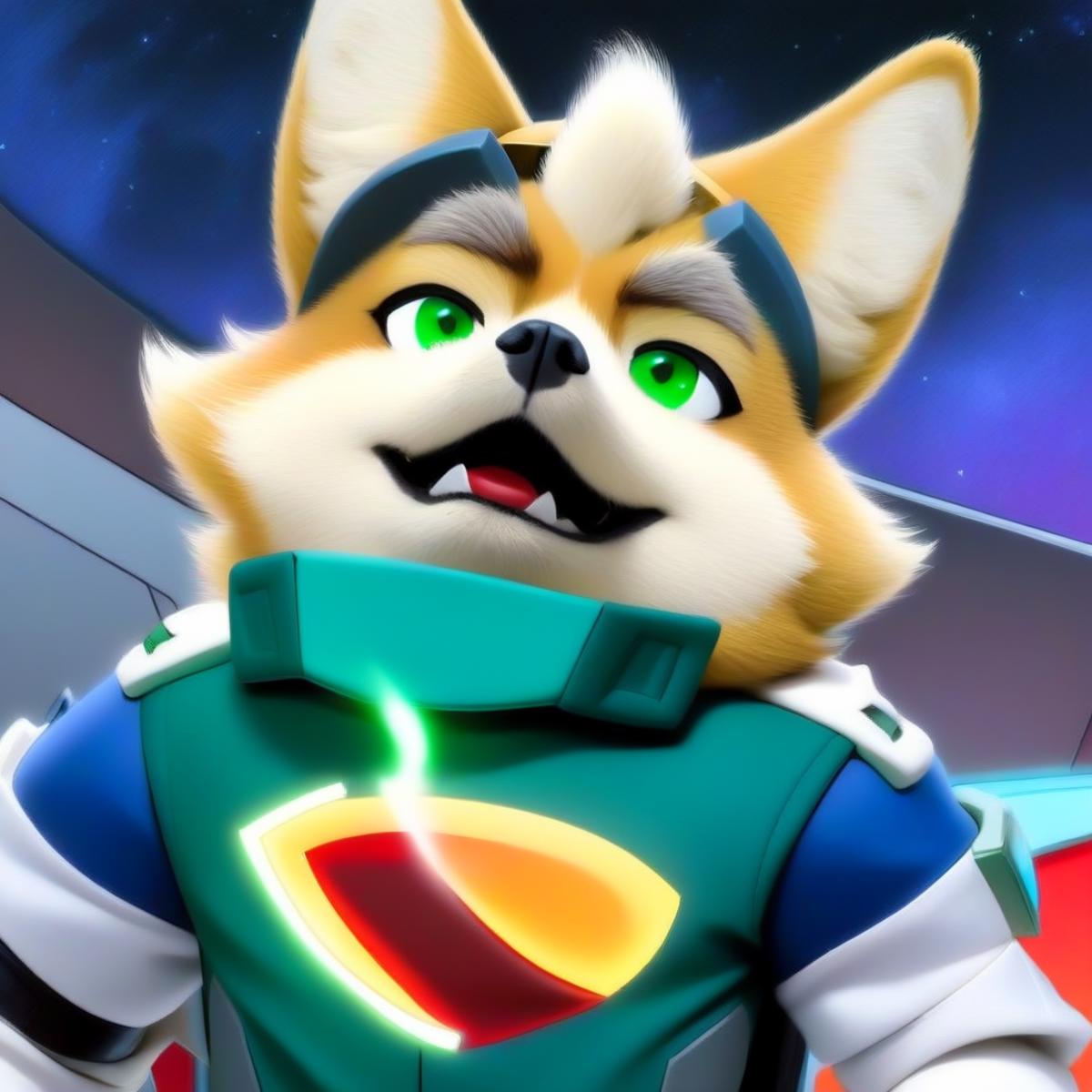 Fox McCloud SDXL image by PirateWolf09