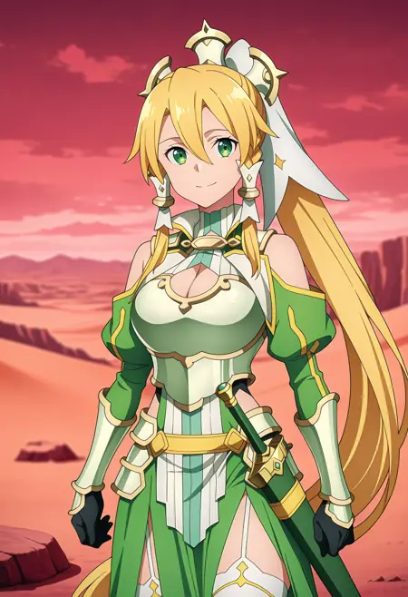 Leafa [3 outfits] | Illustrious | Sword Art Online