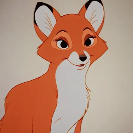 Cartoon fox Vixey