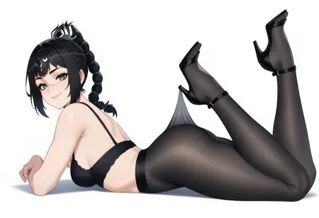 Tights Pull Trend - The Pose - Concept - PDXL LORA