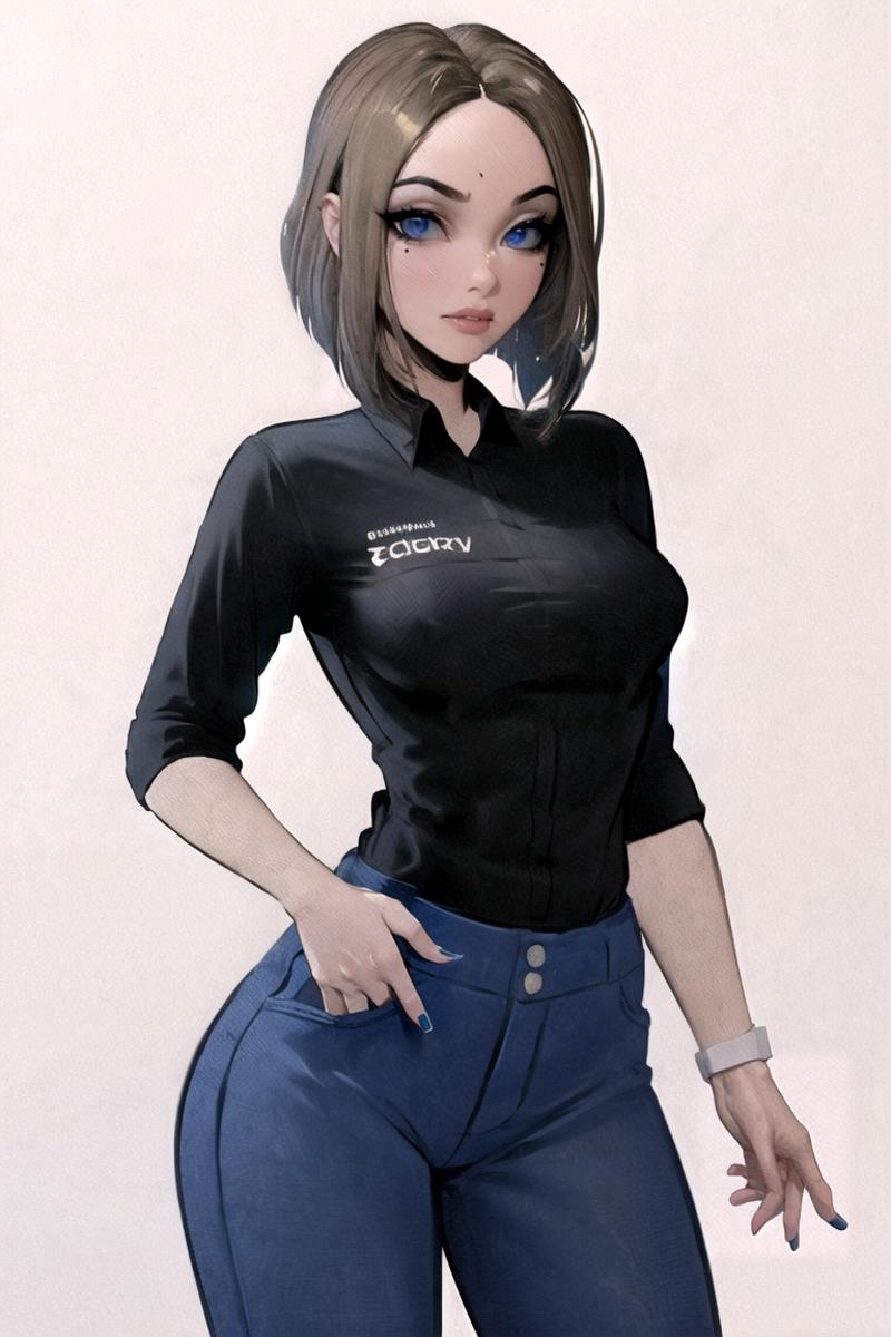 AI model image by ownwaifu