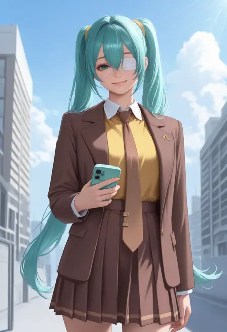 [IllustriousXL v0.1] Monitoring Miku | Vocaloid