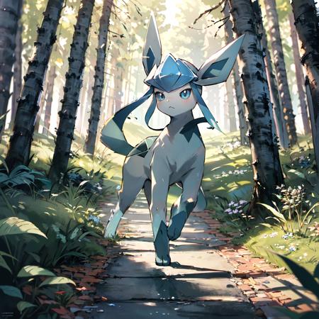 glaceon no humans full body