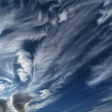 Cirrus and Stratus Clouds V1