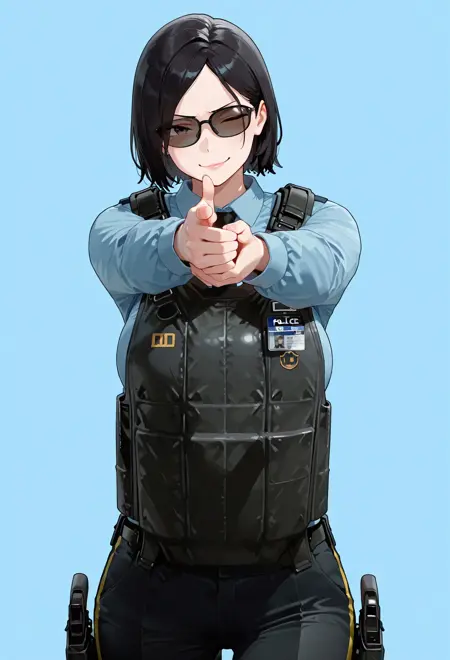 Black Mesa - Female Security Guard (Mod)