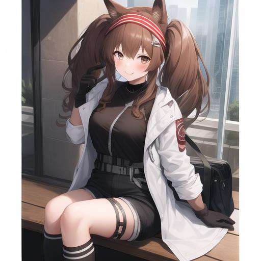 安洁莉娜-明日方舟（Angelina-Arknights） image by King_Dong