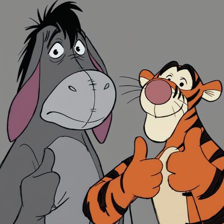 Tigger & Eeyore - from Winnie the Pooh Pony
