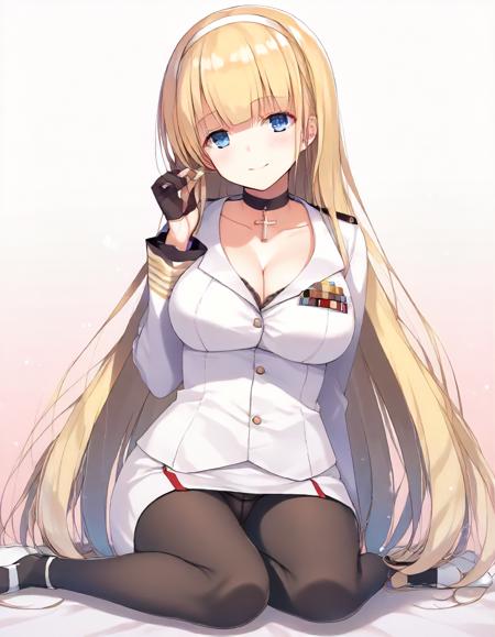 north carolina \(azur lane\)  military uniform playboy bunny