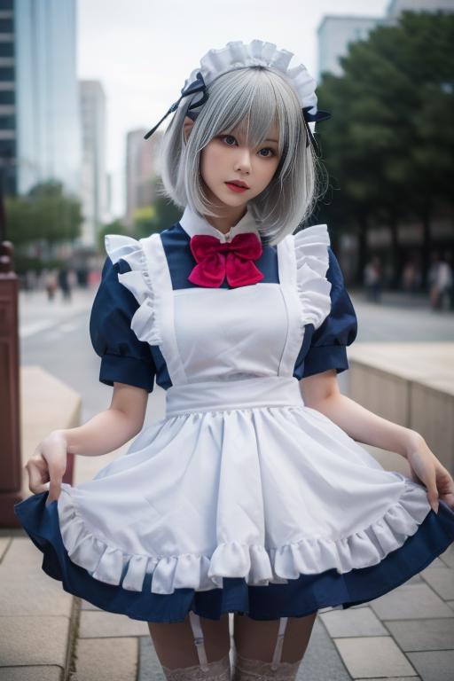 鸢一折纸 女仆装 tobiichi origami maid image by Thxx