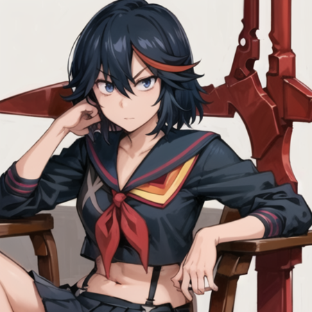 Matoi Ryuuko (Kill La Kill) LoRA - MRyuukoV2 | Stable Diffusion LoRA ...