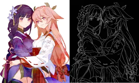 Illustrious-XL lineart Rrealistic