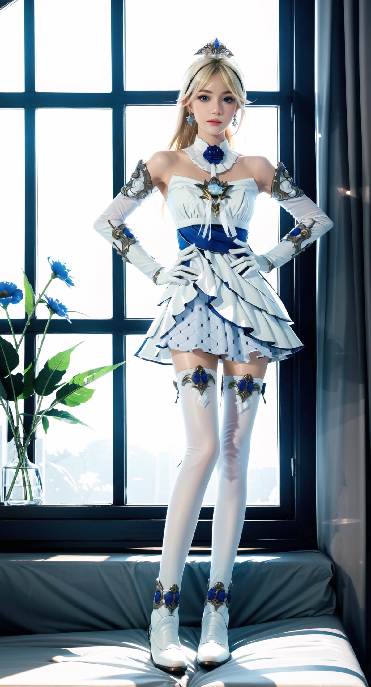 崩坏三幽兰戴尔花嫁,durandal-Honkai Impact 3 image by Mike___misaka