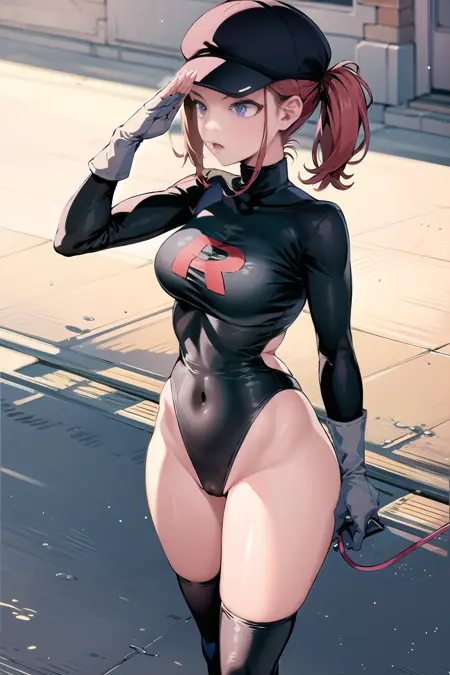 Change-A-Character: Evil Team Rocket Grunt, Your Waifu Joined (or was Brainwashed) into Joining Team Rocket!