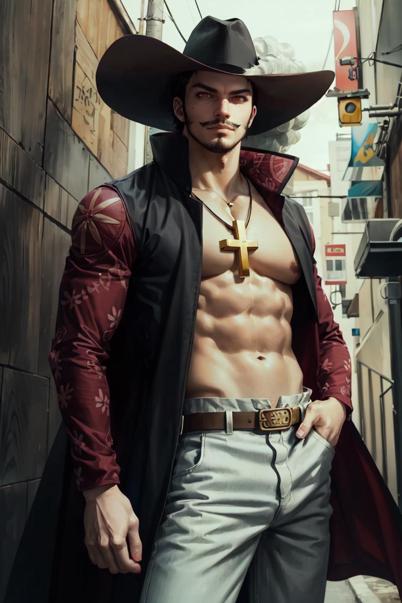 Dracule Mihawk | One Piece (anime character) | ownwaifu image by ownwaifu