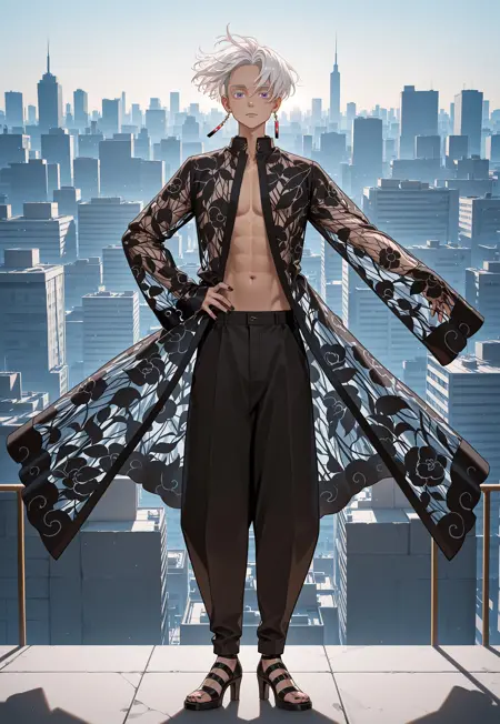 Lace Coat - Clothing