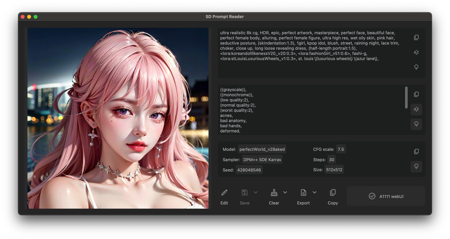 Stable Diffusion Prompt Reader v1.3.0-win