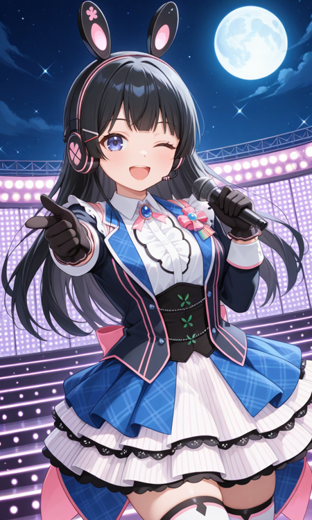 [Illustrious] Tsukino Mito(月ノ美兎) - Idol outfit - Nijisanji v1.0