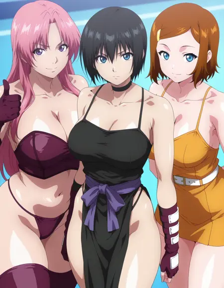 Character Set: [Fighting of Ecstasy (OVA)] ファイティング オブ エクスタシー