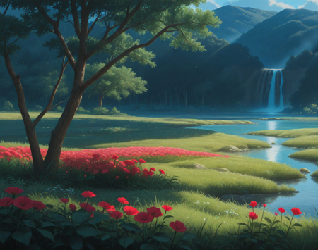Ghibli Background (Landscape) (Illustrious) (AD) v1.0