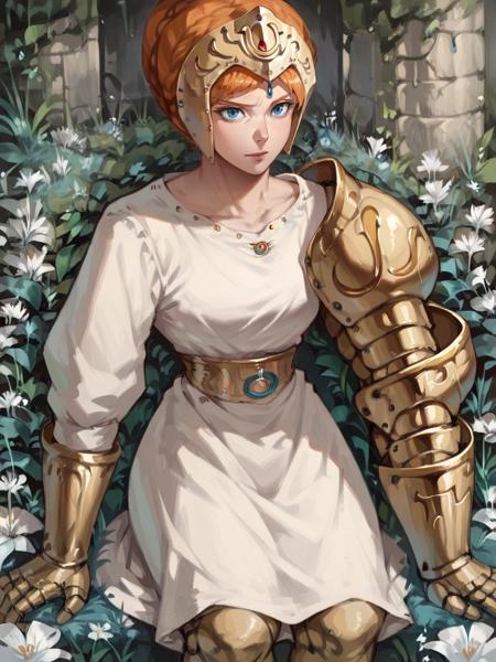 princess kushana, orange hair, solo, 1girl, armor, cape, helmet, blue eyes princess kushana, orange hair, solo, 1girl, armor, dress, blue eyes,