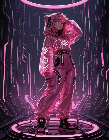 Glowing Neon Cloth (Clothing)