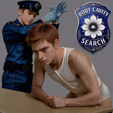 Body Cavity Search (gay) (yaoi)