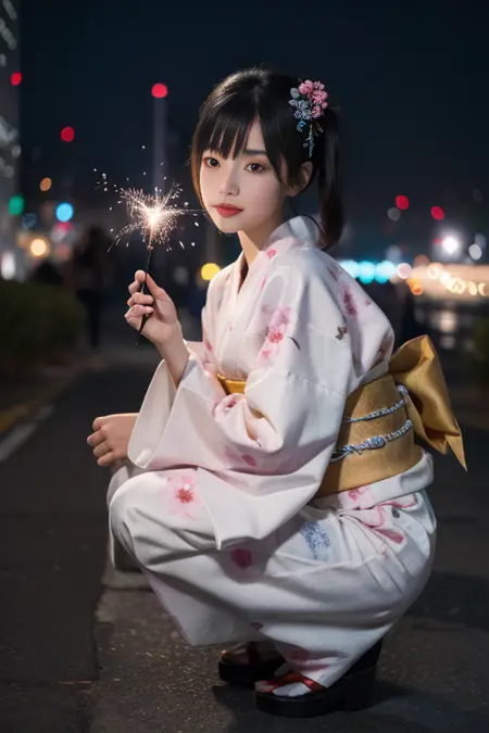 一件简单的和服/浴衣 a simple kimono/yukata